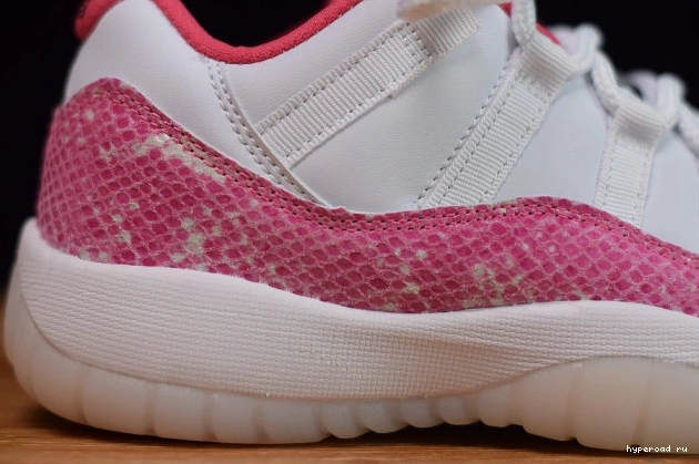 WMNS Snakeskin Pink Air 11 AH7860-106 Low Jordan 0627